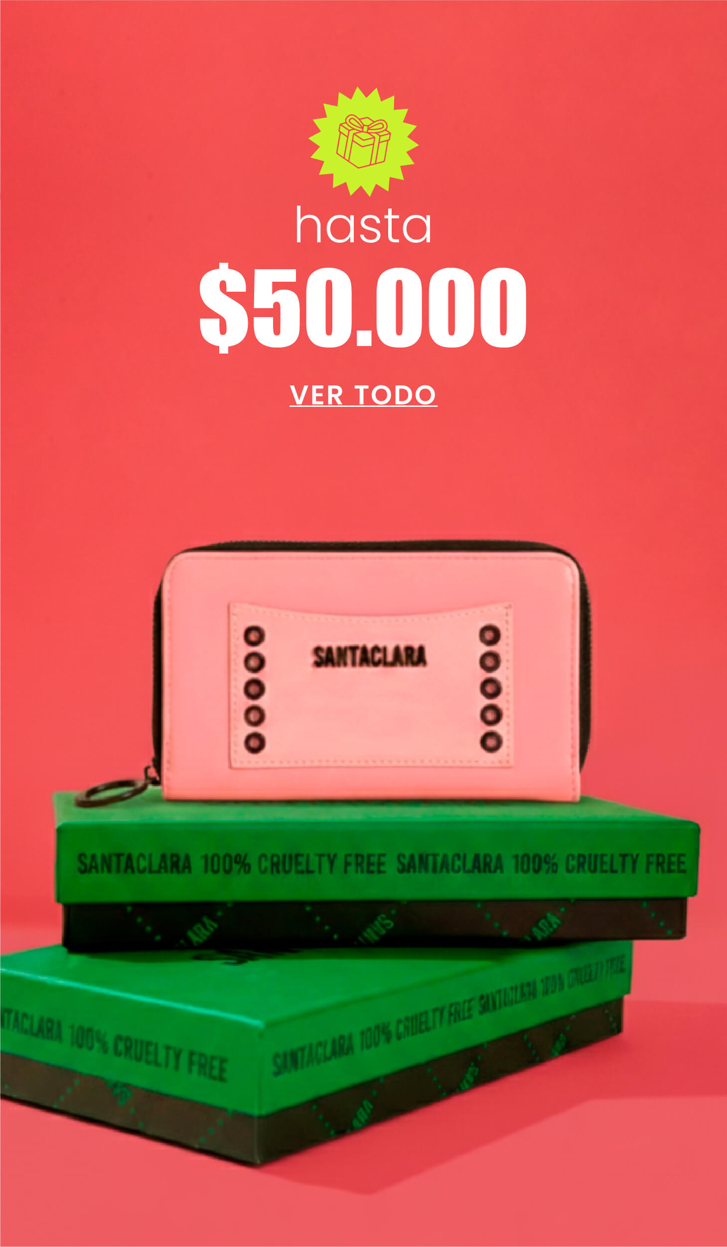 Regalos Dia de la Madre hasta 50.000 en carteras Santaclara