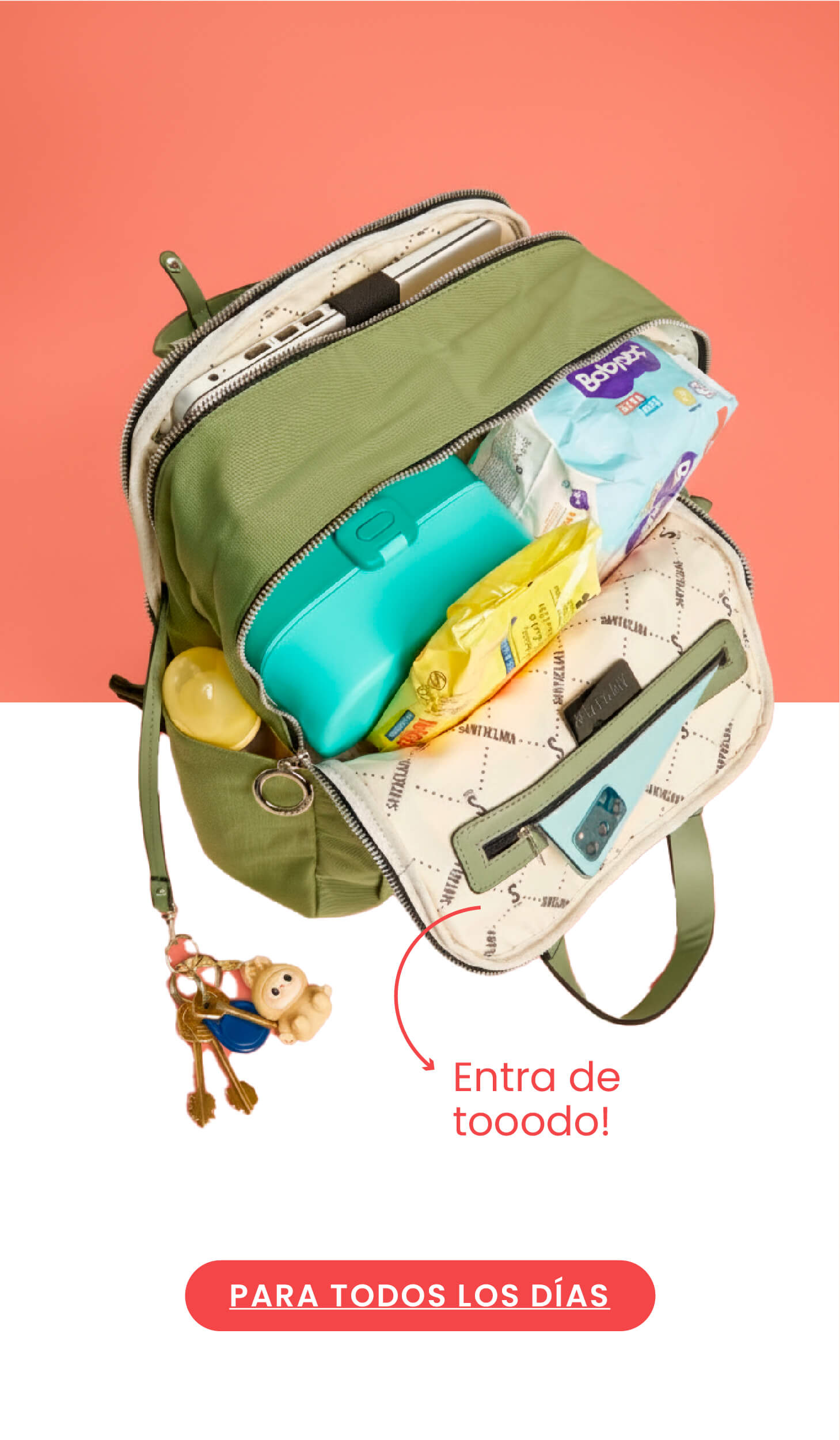 Regalos Dia de la Madre Santaclara mochilas