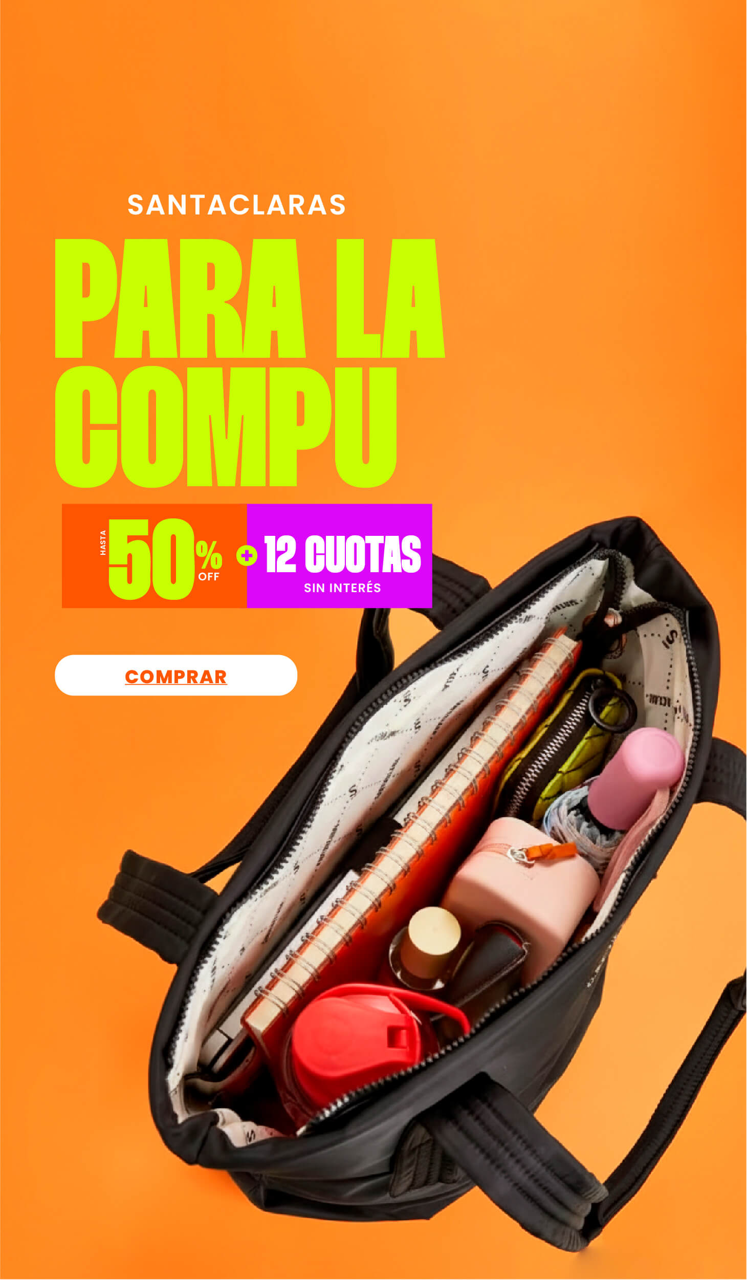 Carteras y Mochilas Porta Notebook Con Hasta 50% OFF en Santaclara.