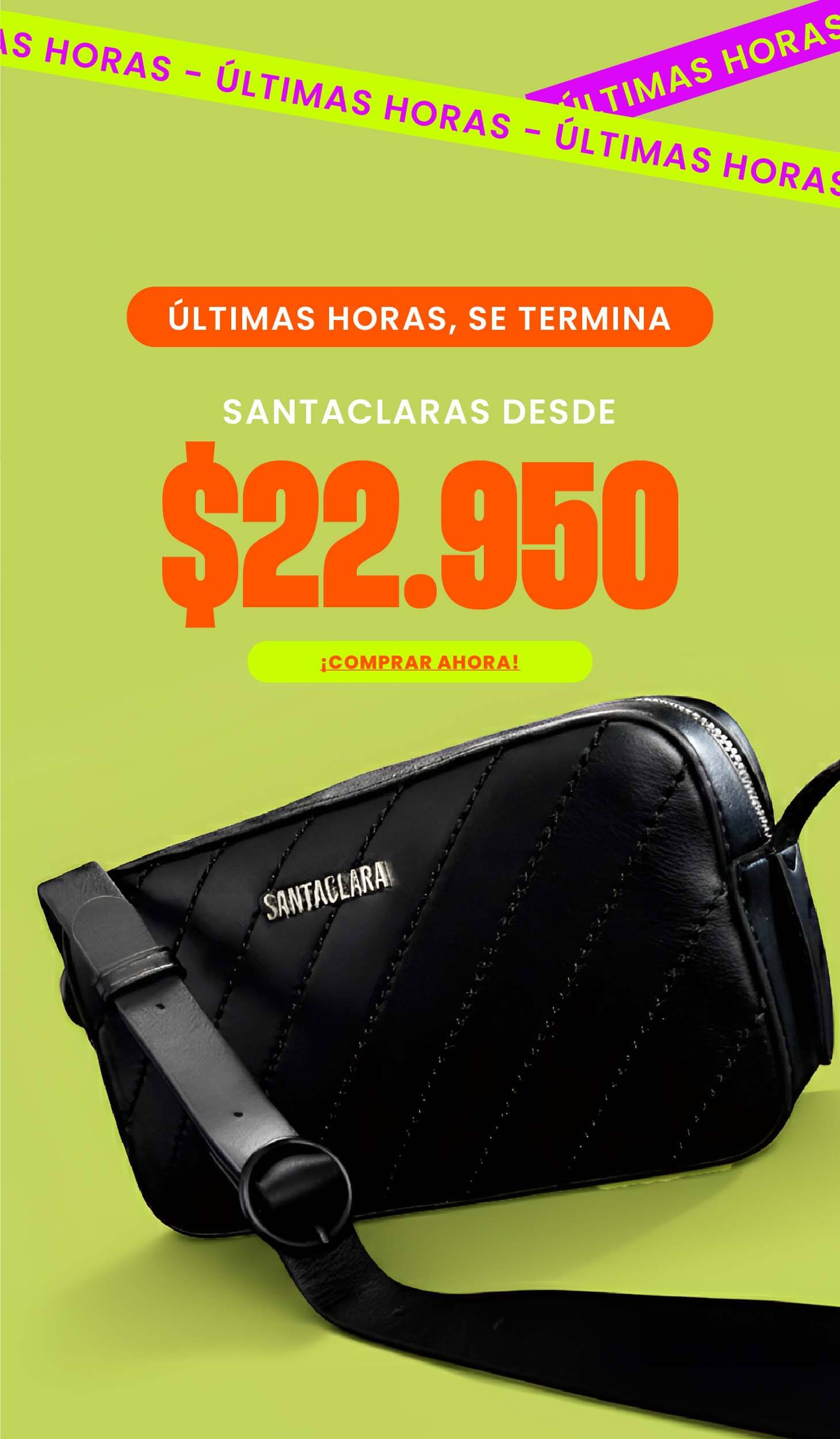 Carteras en Cyber Monday Con Hasta 50% OFF en Santaclara