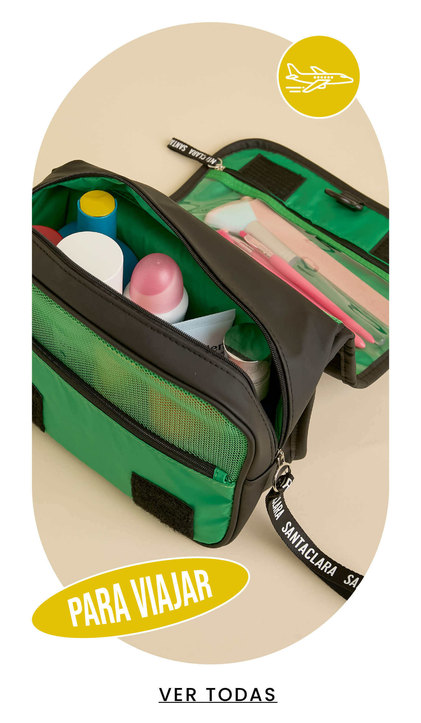 Neceseres y mochilas de viaje en Santaclara New In