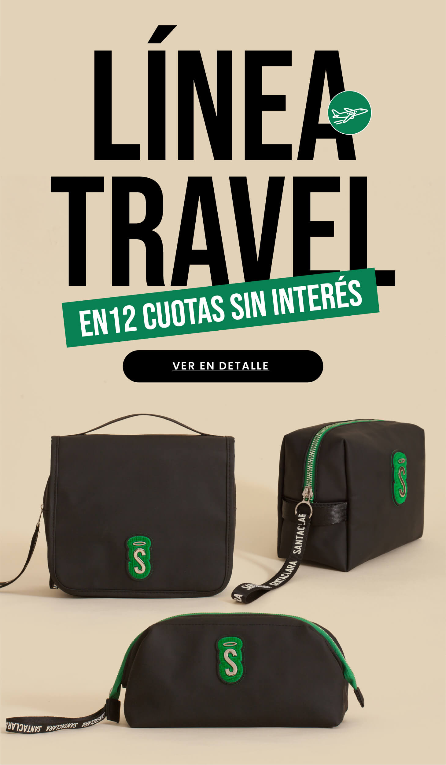 Linea Travel carteras, mochilas y neceseres de viaje