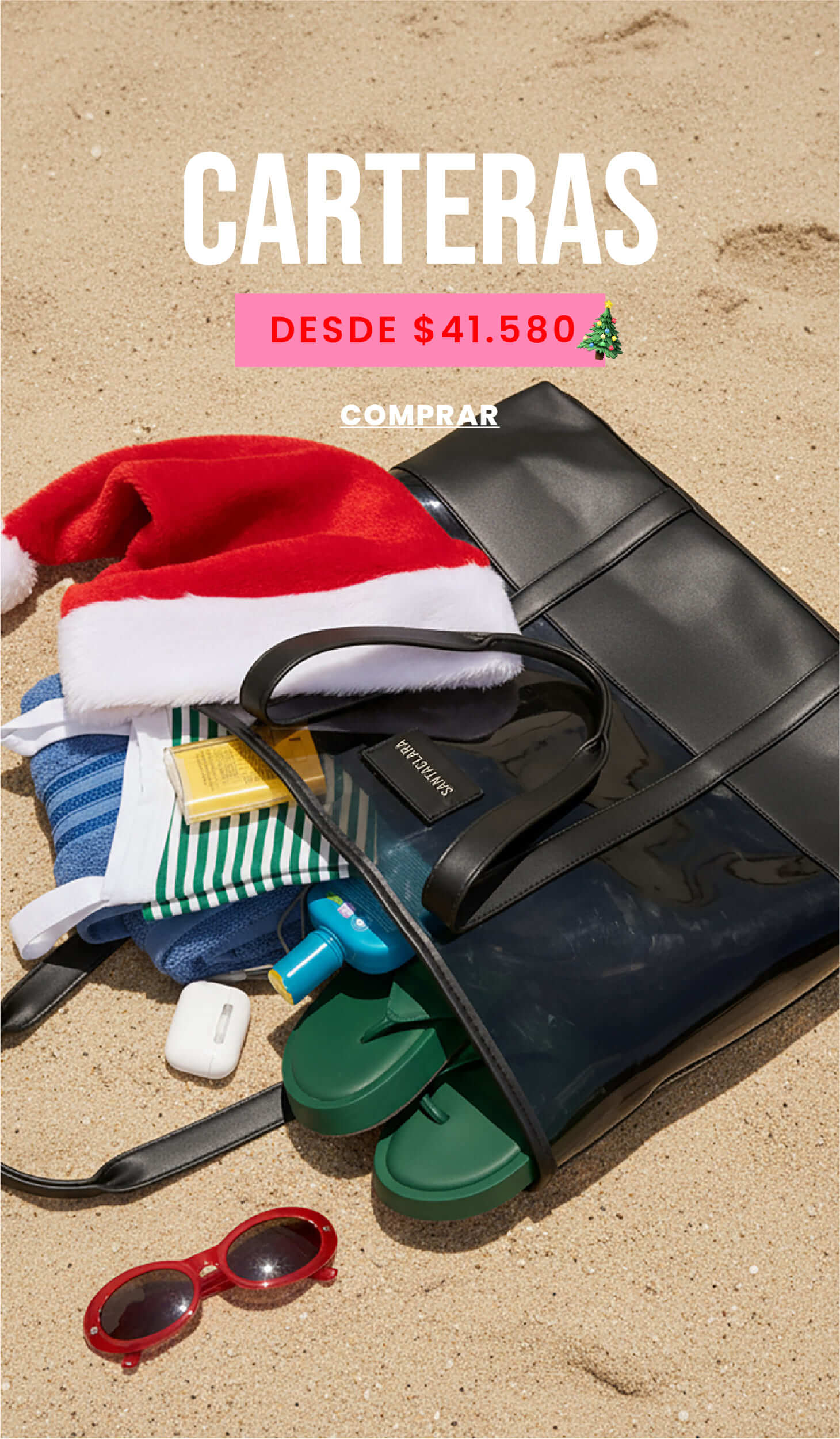 Carteras reglo de navidad en Santaclara