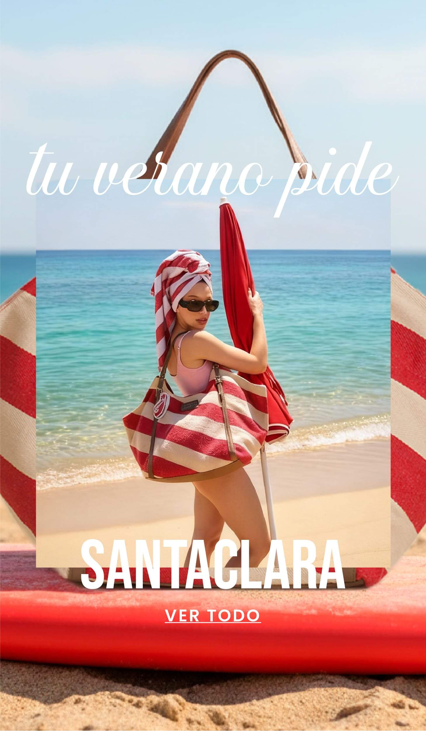 Santaclaras para la playa