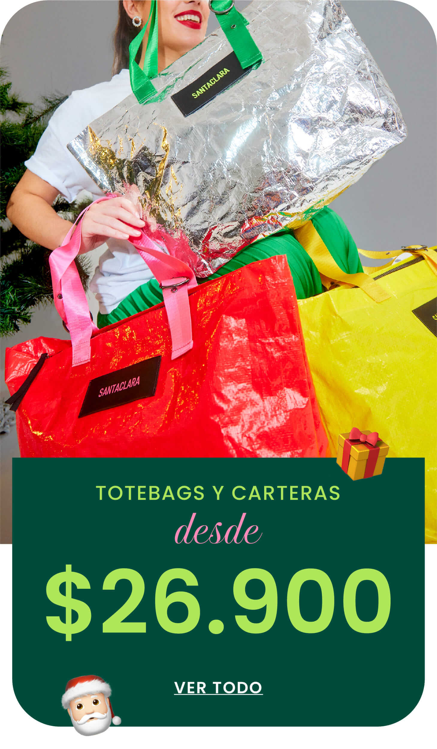 Carteras para regalar Santaclara desde 26900