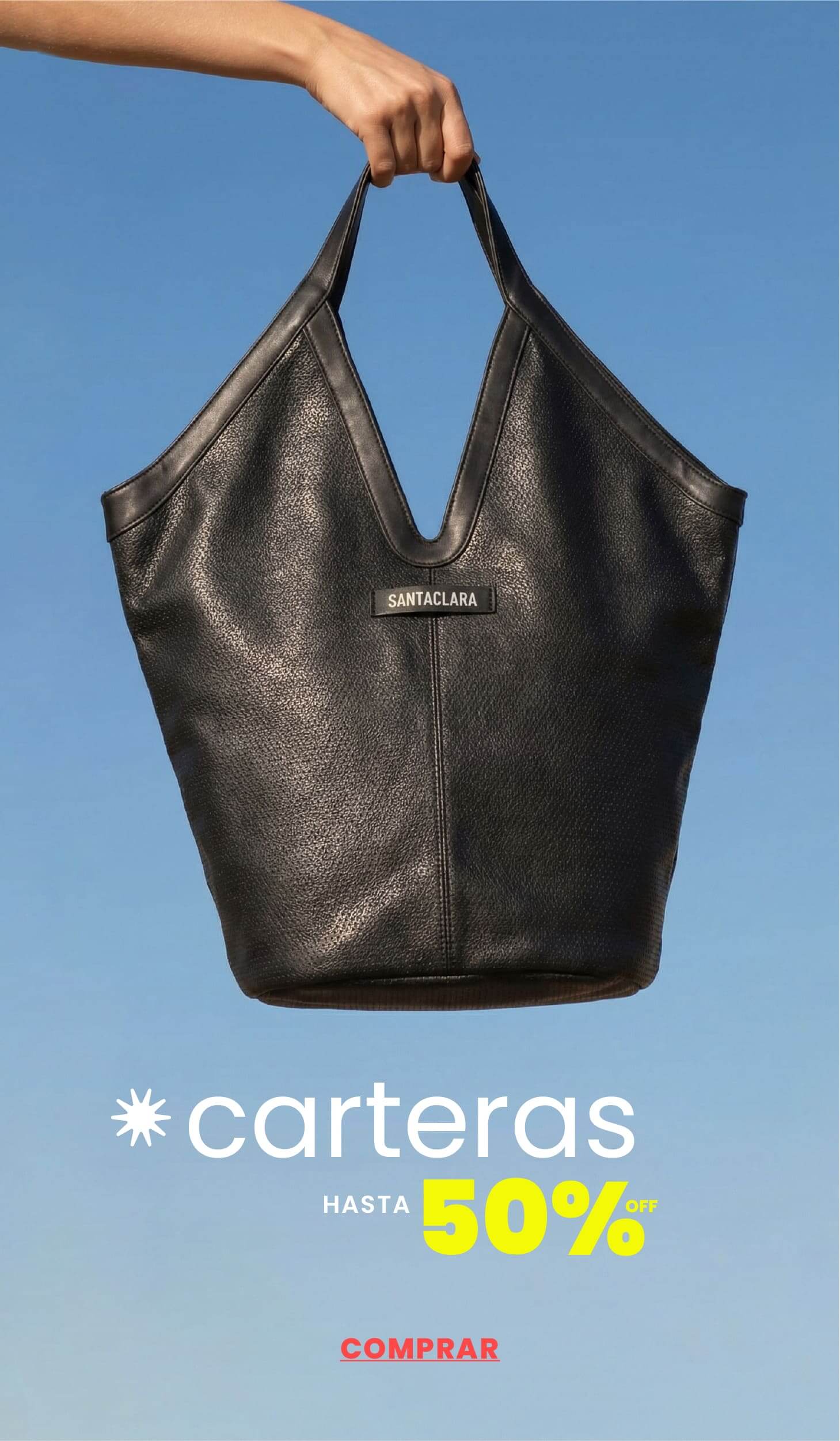 Carteras Santaclara con oferta hasta 50% off