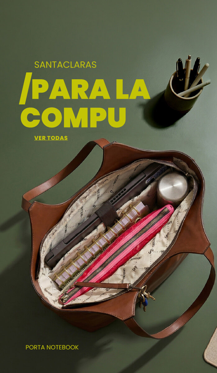 Carteras porta notebook para tu rutina Santaclara