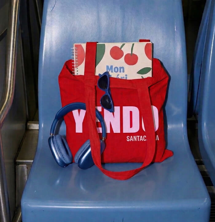 Tote bag de tela Santaclara