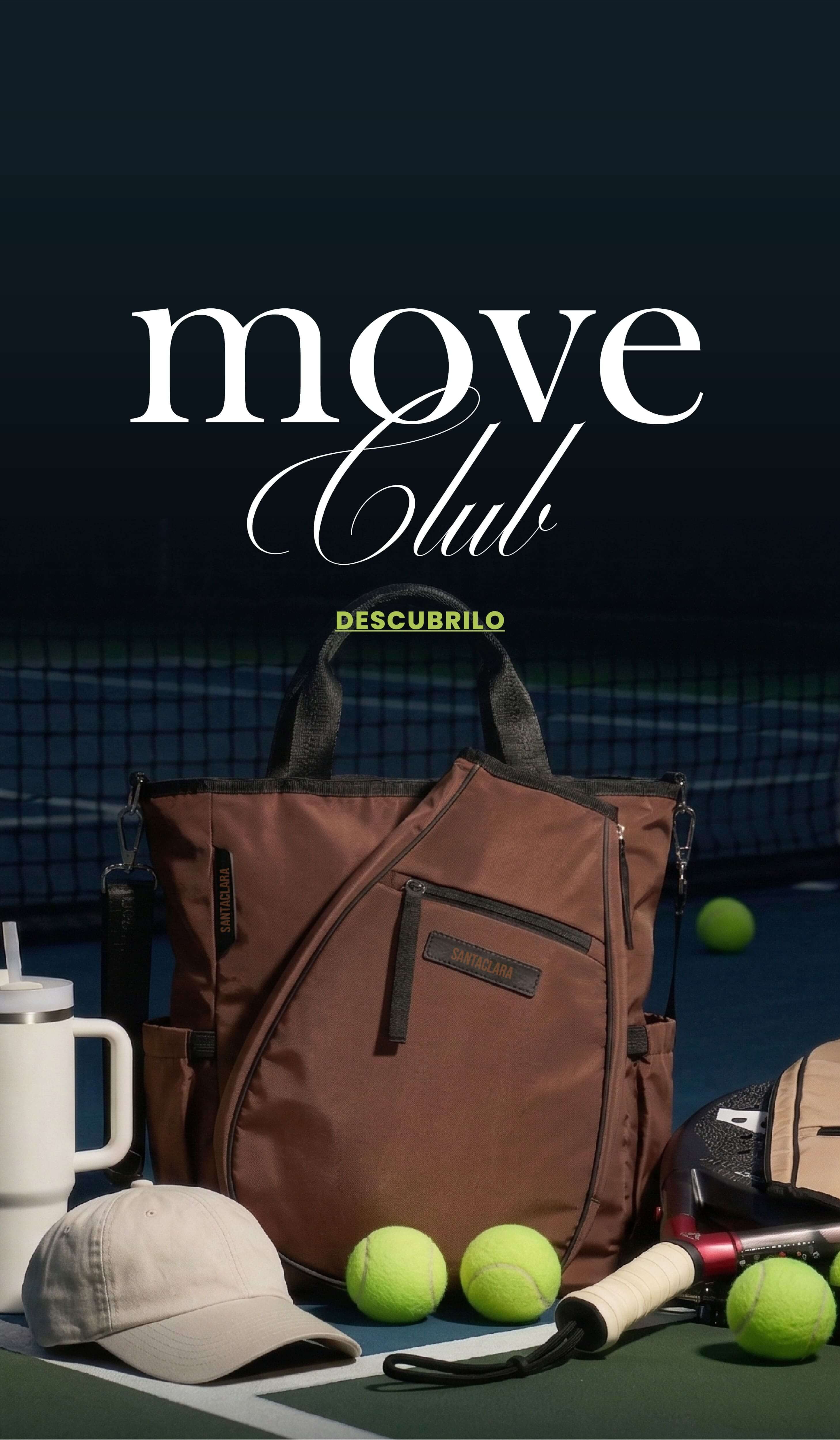 Mochila porta paleta de padel y raqueta de tenis cartera Santaclara