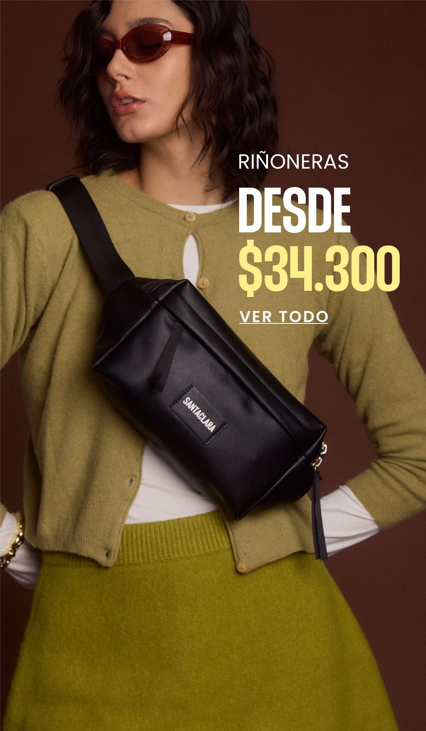 Riñoneras veganas Santaclara en oferta