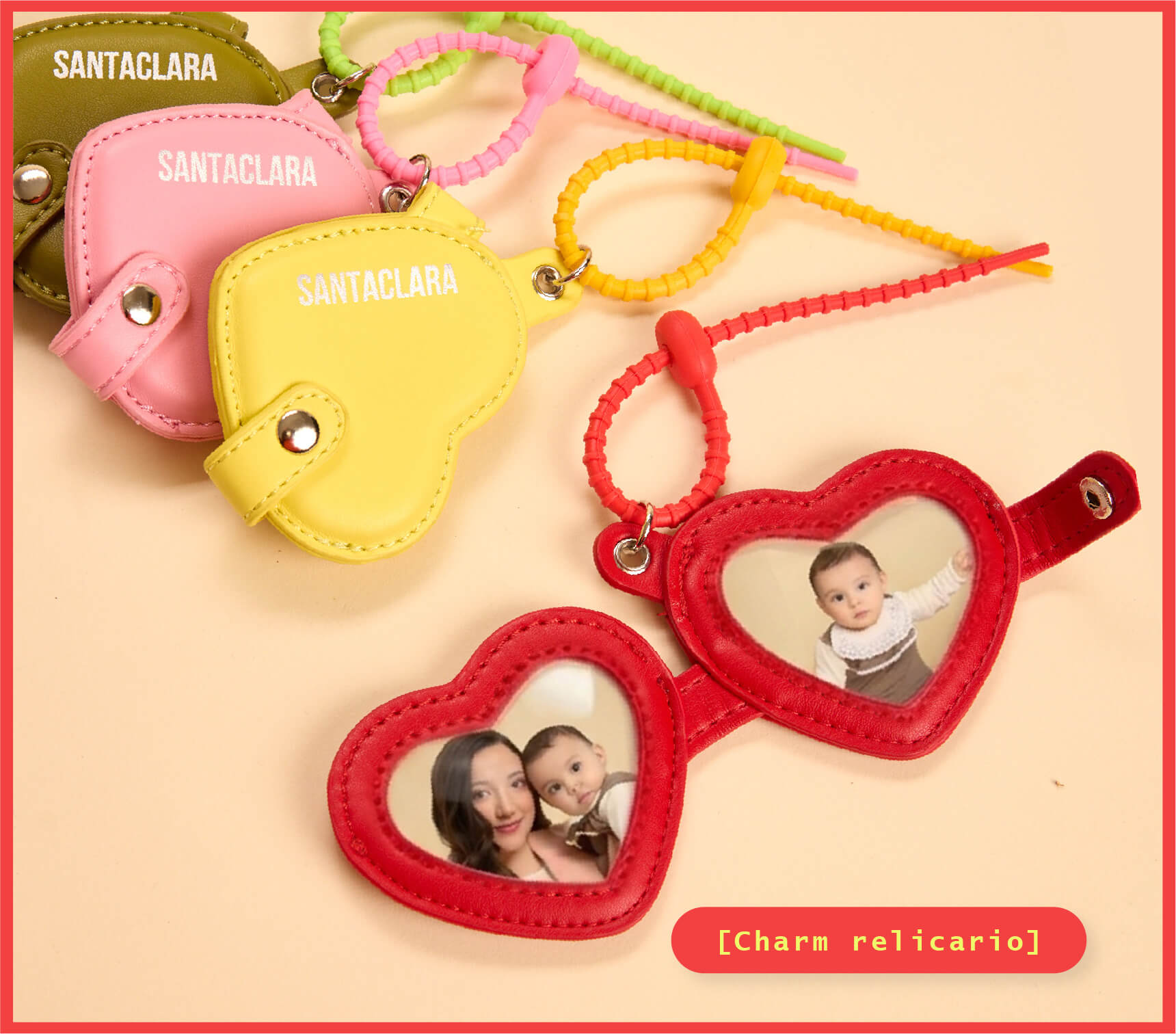 Relicario Corazón para mamá