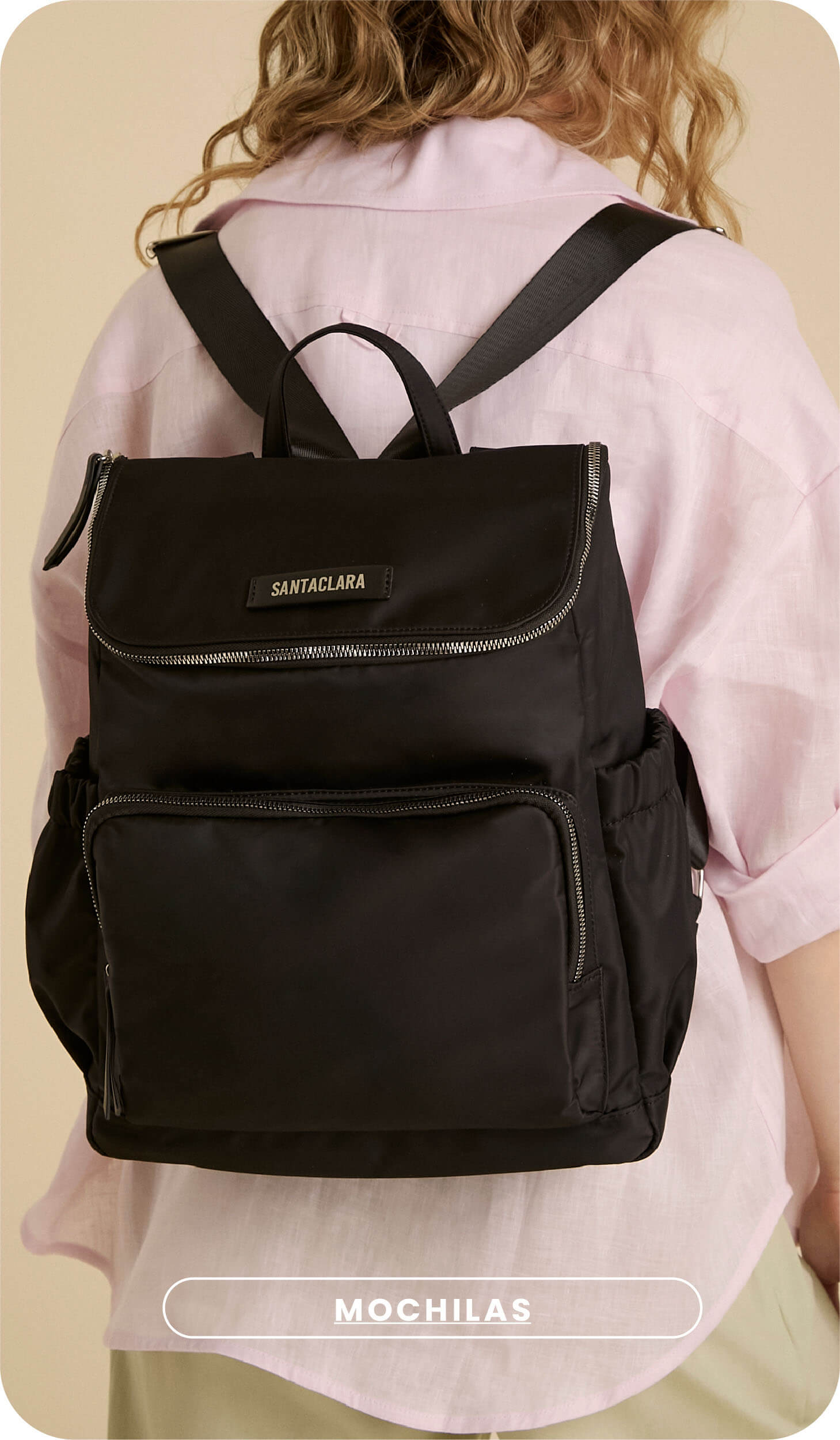 Mochilas veganas Santaclara
