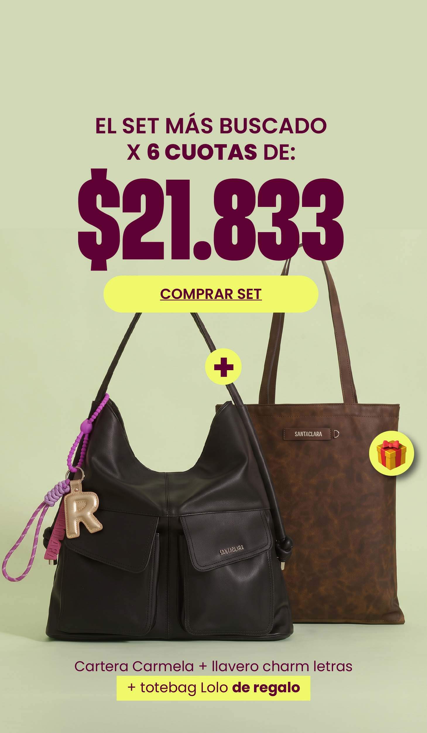 Tote Bag de regalo en compras superiores a $120.000