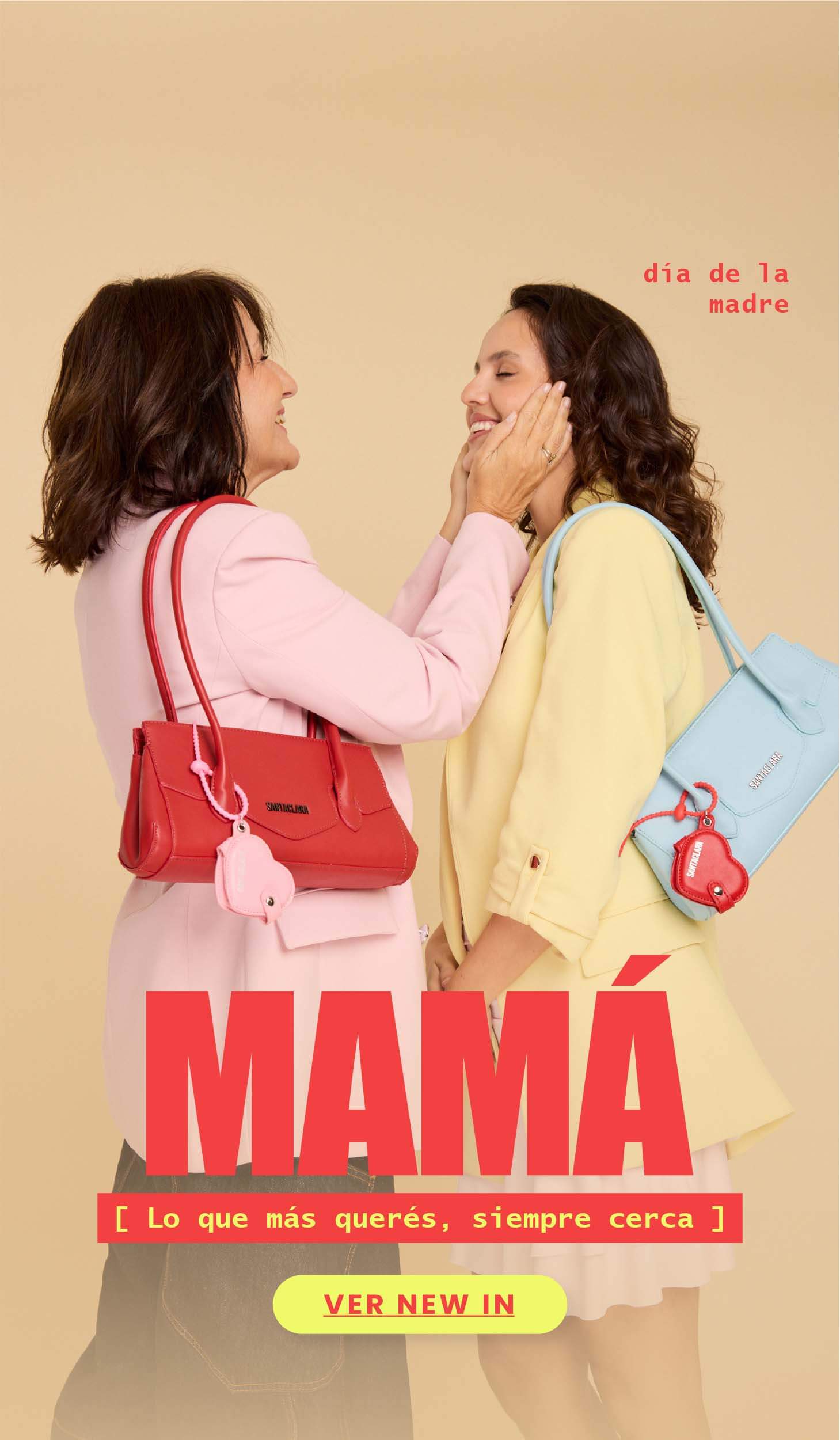 Regalos para el día de la madre. Carteras, bolsos y mochilas Santaclara