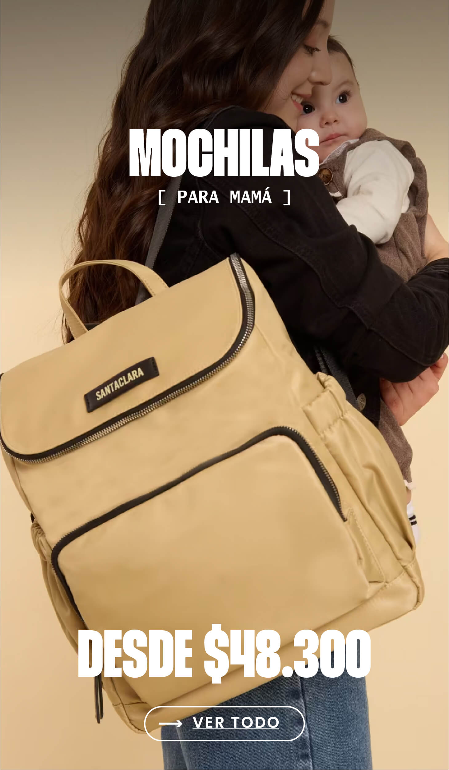 Mochilas maternales y con porta notebook