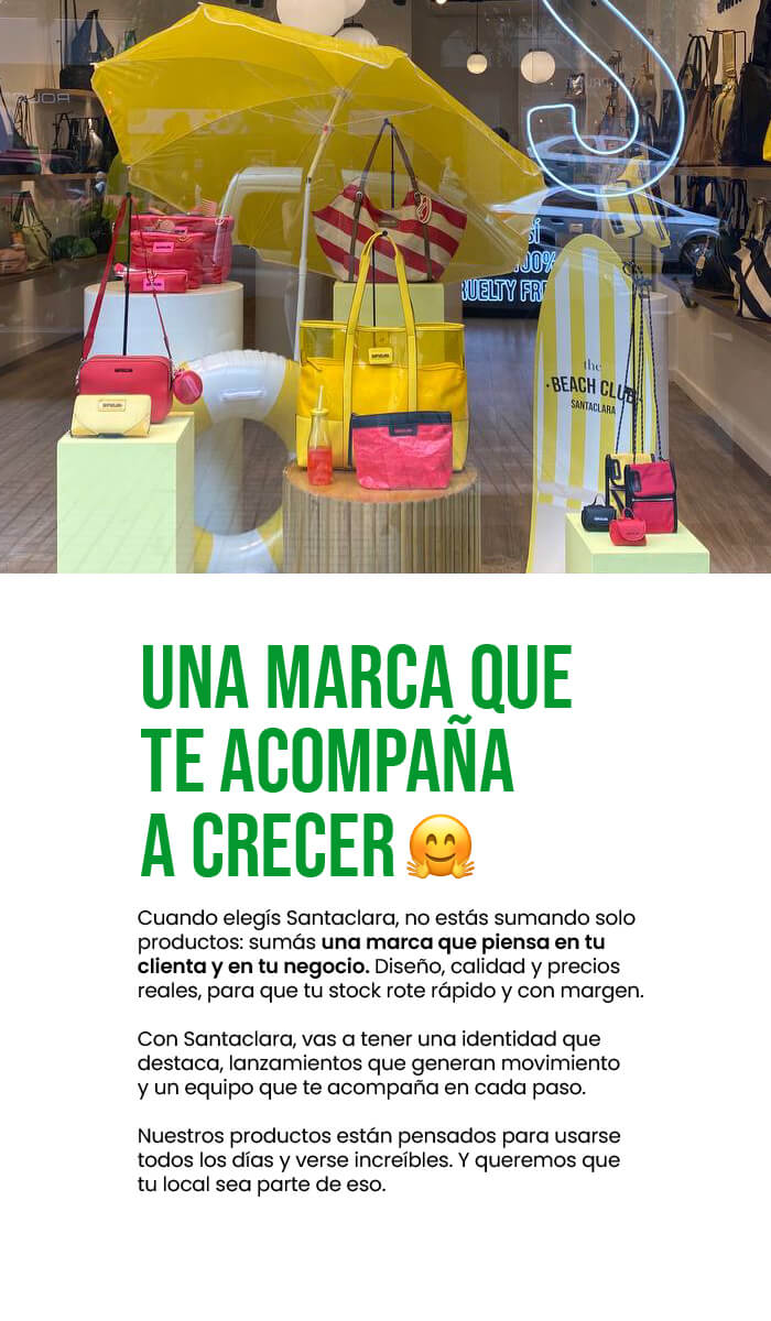 Vendé Santaclara en tu local