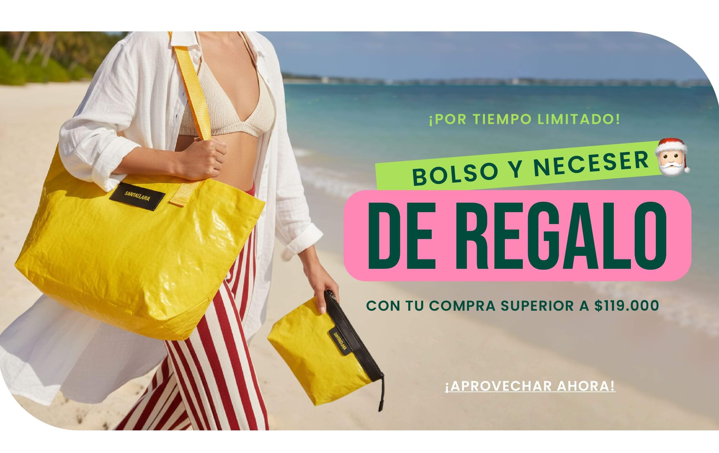 ¡Bolso y neceser de regalo!