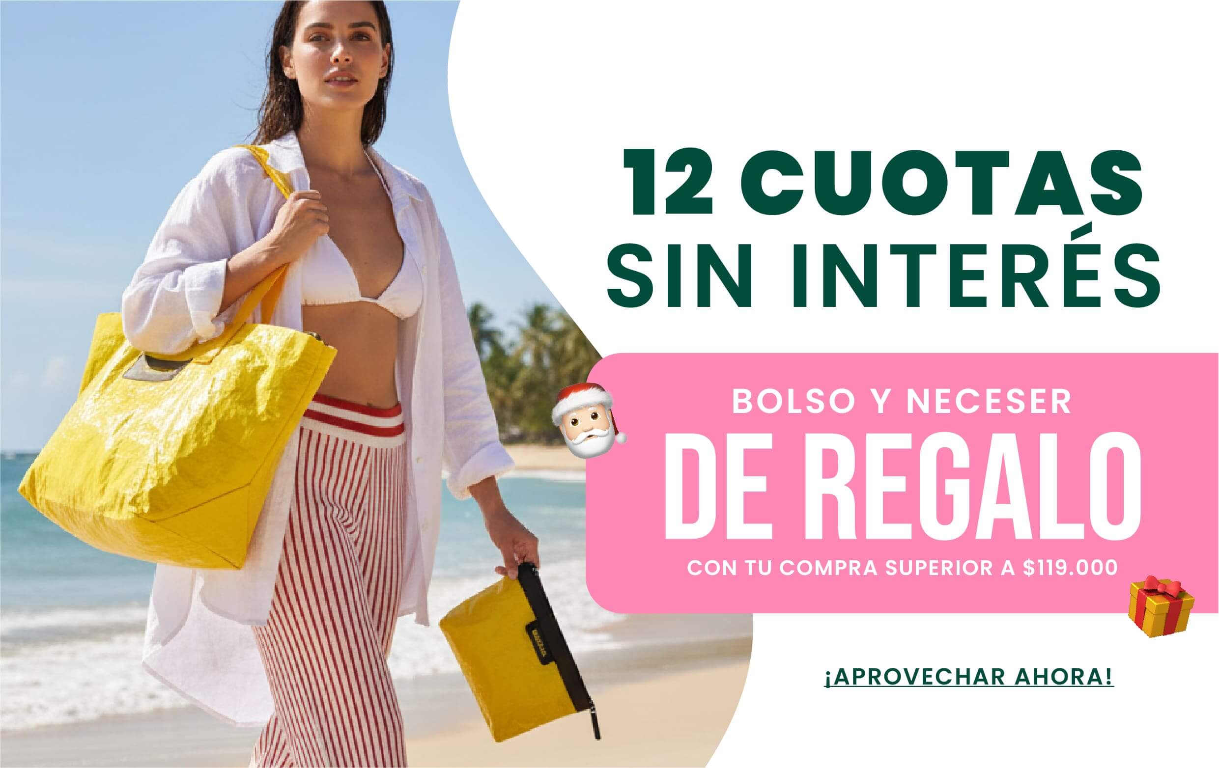 ¡Bolso y neceser de regalo!